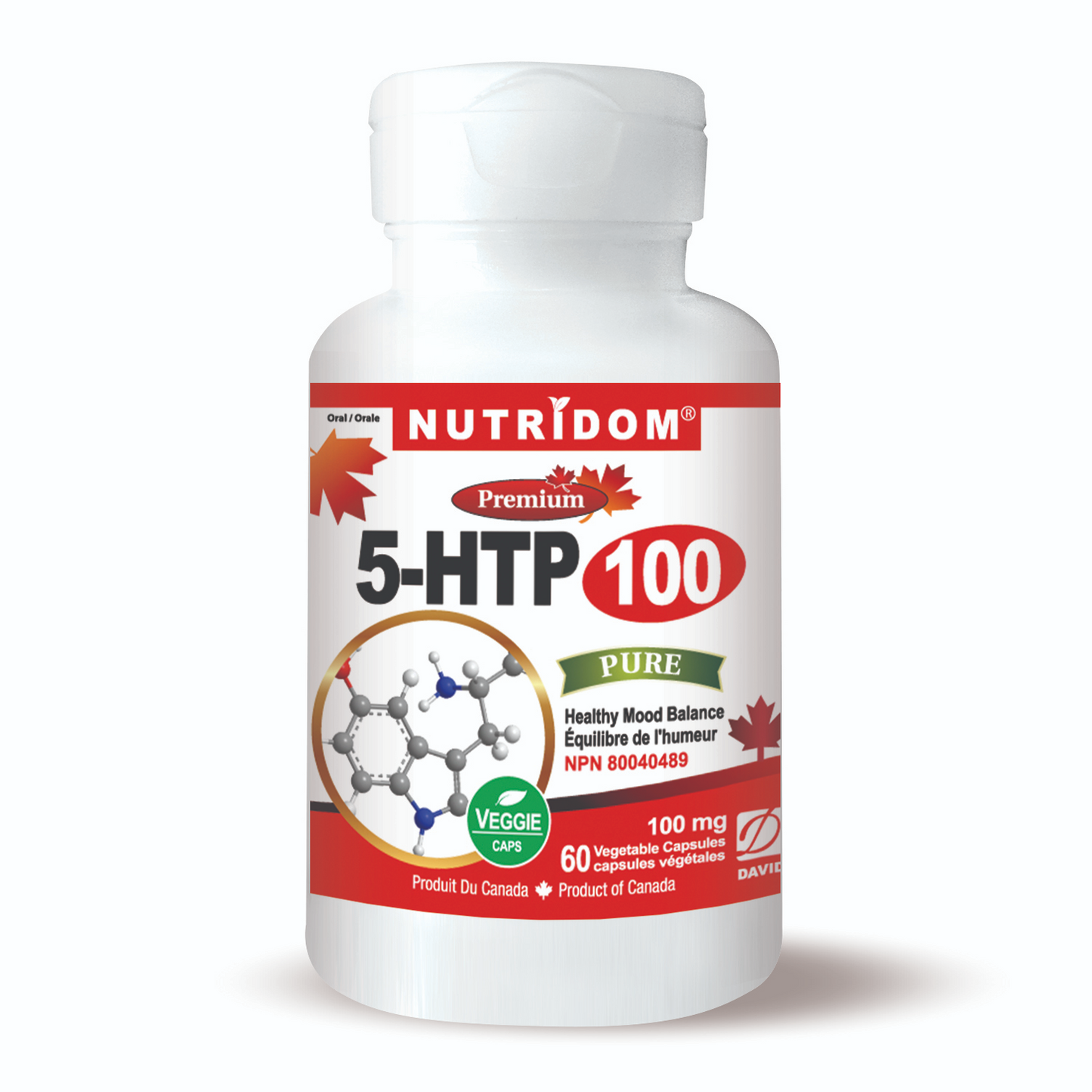 5-HTP 100mg (60 Veggie Capsules)