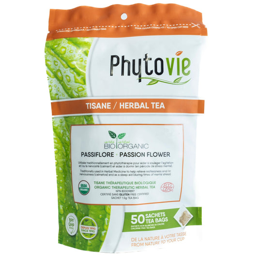 Passion Flower Herbal Tea (50 Tea Bags)