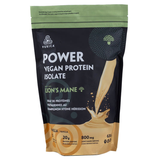 Vegan Protien Powder with Lions Mane  630G(Vanilla)