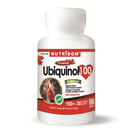 Ubiquinol 100 mg (30 Softgels)